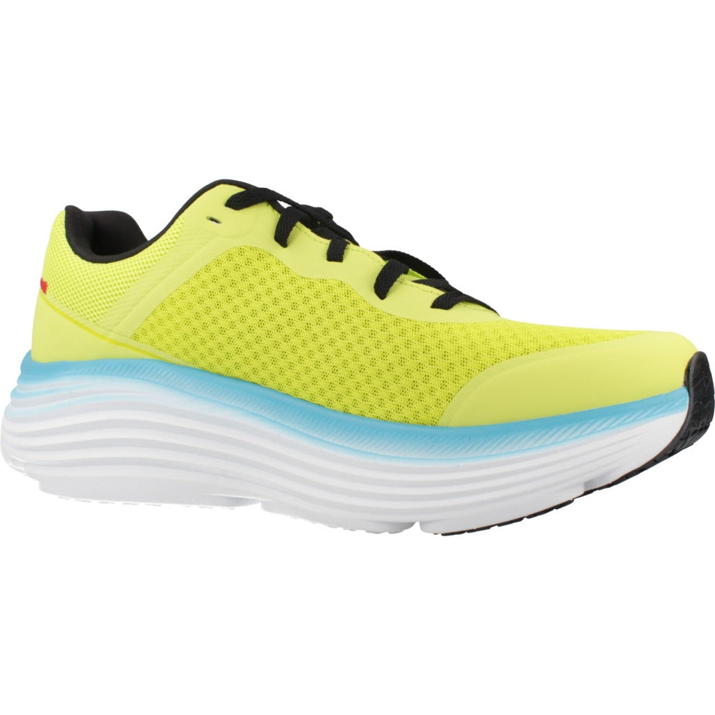 SKECHERS MAX CUSHIONING END en color LIME  (5)