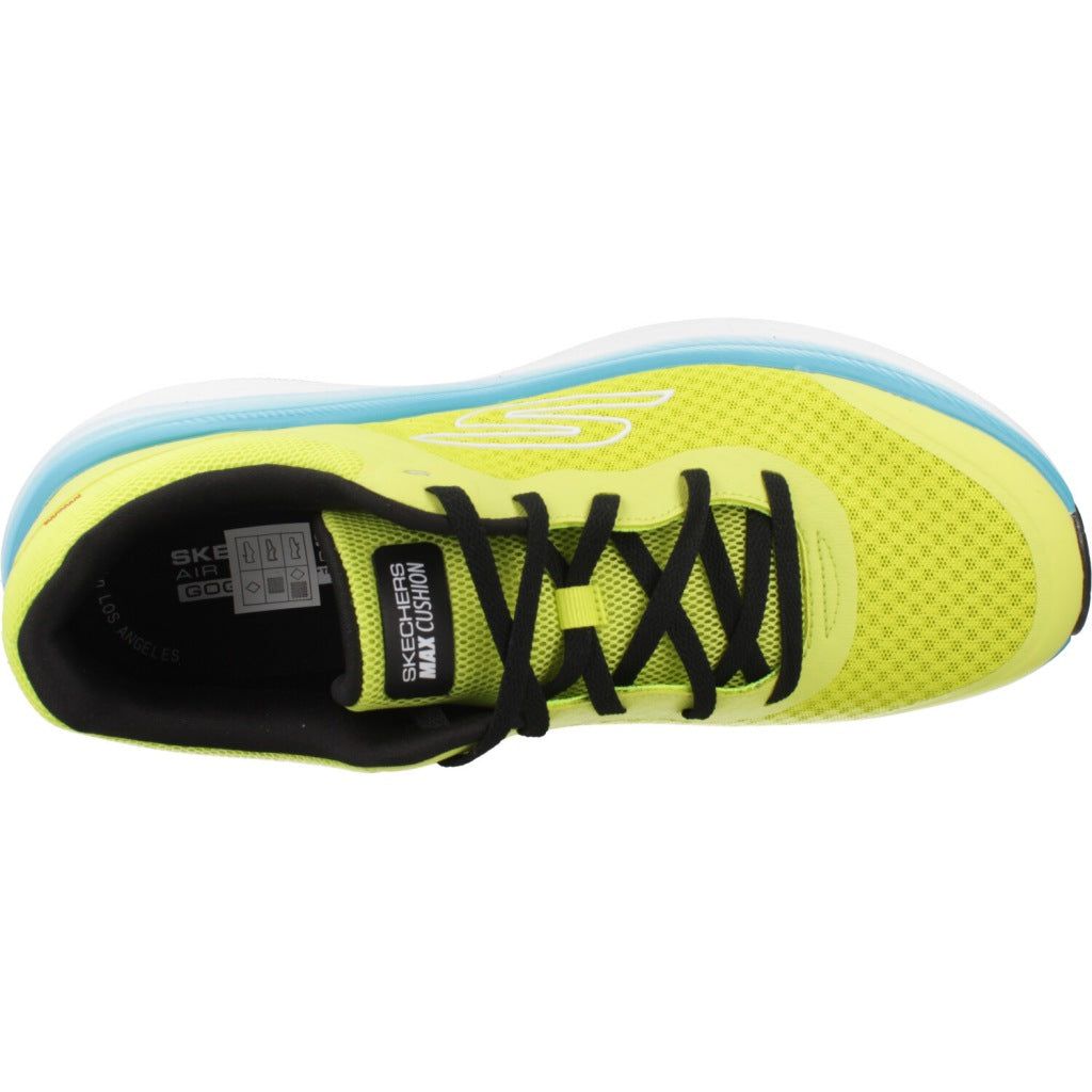 SKECHERS MAX CUSHIONING END en color LIME  (7)