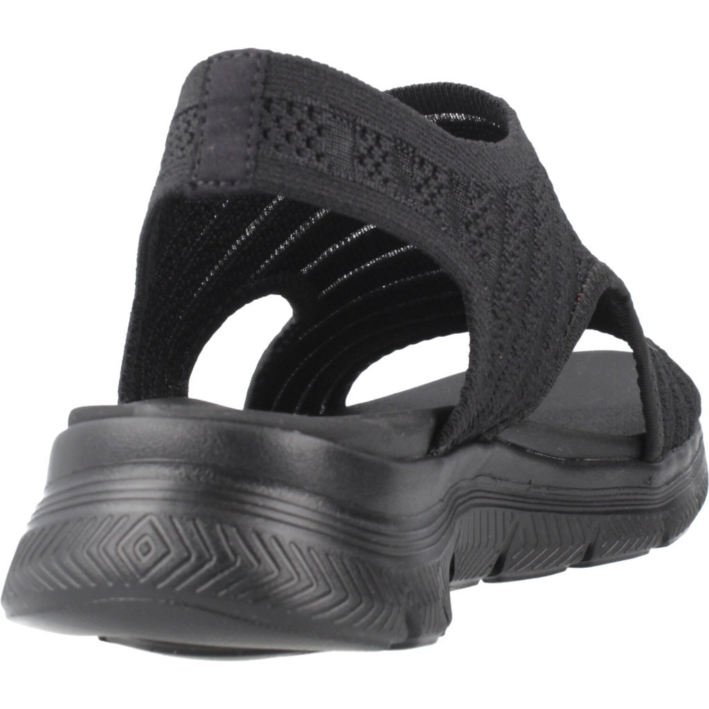 SKECHERS  FLEX APPEAL . BO en color BBK  (3)