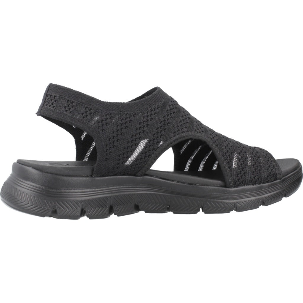 SKECHERS  FLEX APPEAL . BO en color BBK  (4)