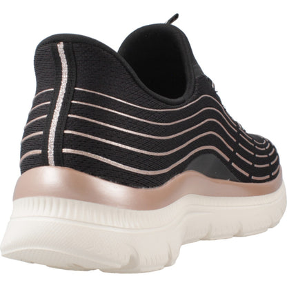 SKECHERS PLUS SOFT LUSTER en color BKRG  (3)