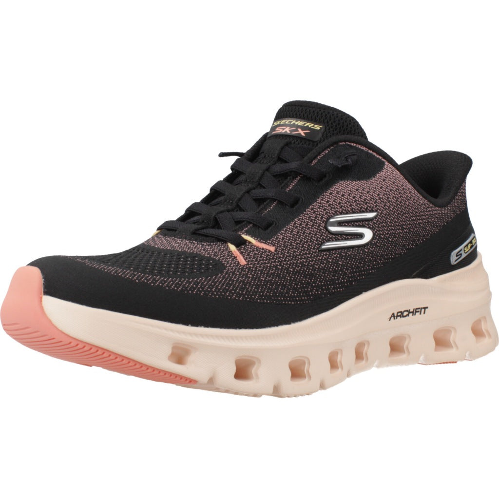 SKECHERS SLIP-INS ARCH FIT GL en color BKCL  (1)