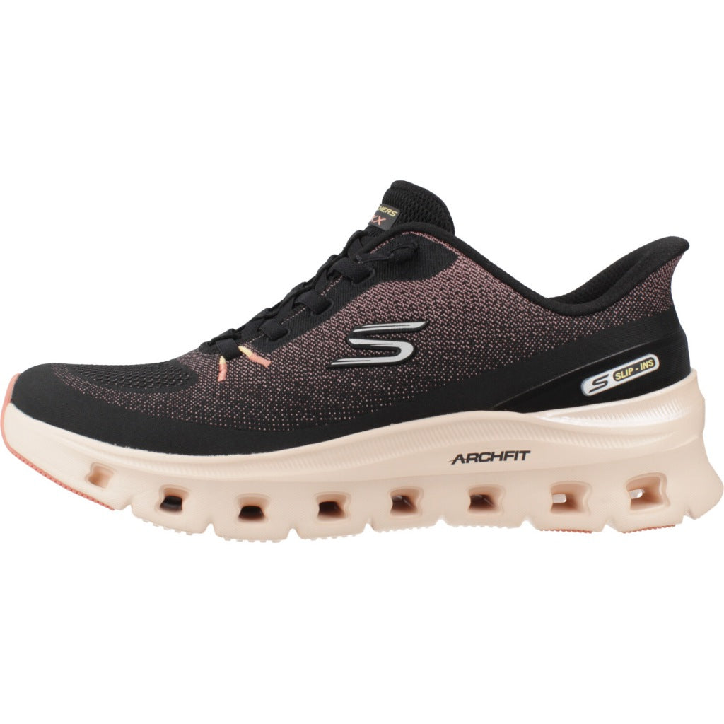 SKECHERS SLIP-INS ARCH FIT GL en color BKCL  (2)