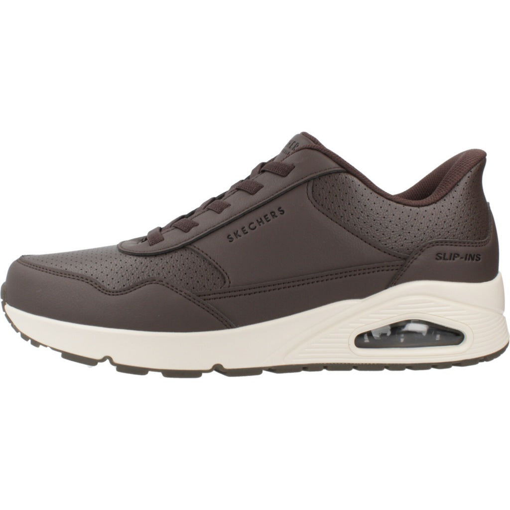 SKECHERS UNO-BANKSIA LUXE en color CHOC  (2)