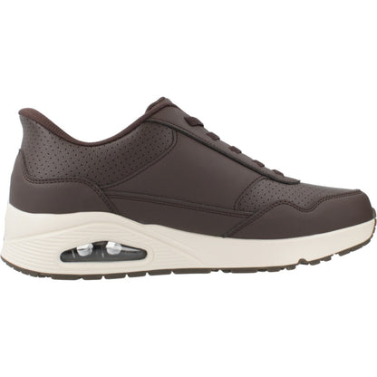 SKECHERS UNO-BANKSIA LUXE en color CHOC  (4)