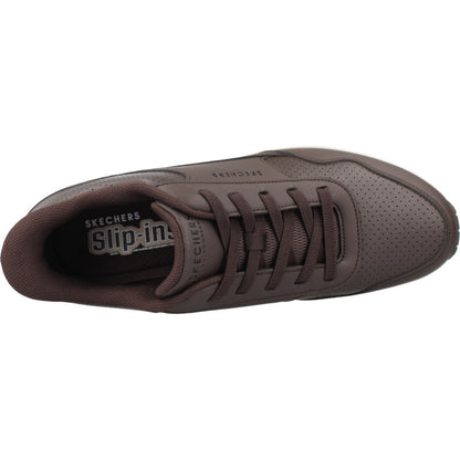 SKECHERS UNO-BANKSIA LUXE en color CHOC  (7)