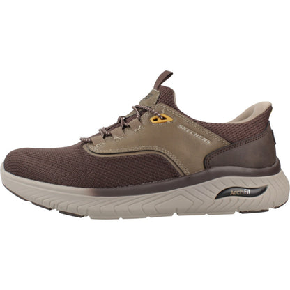 SKECHERS SLIP-INS ARCH FIT CR en color BRN  (2)