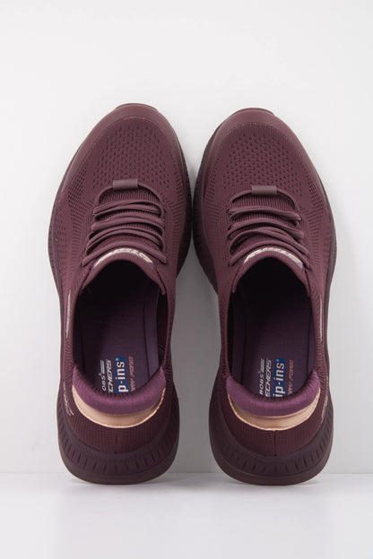 SKECHERS S BOBS SQUAD  en color BURG  (3)