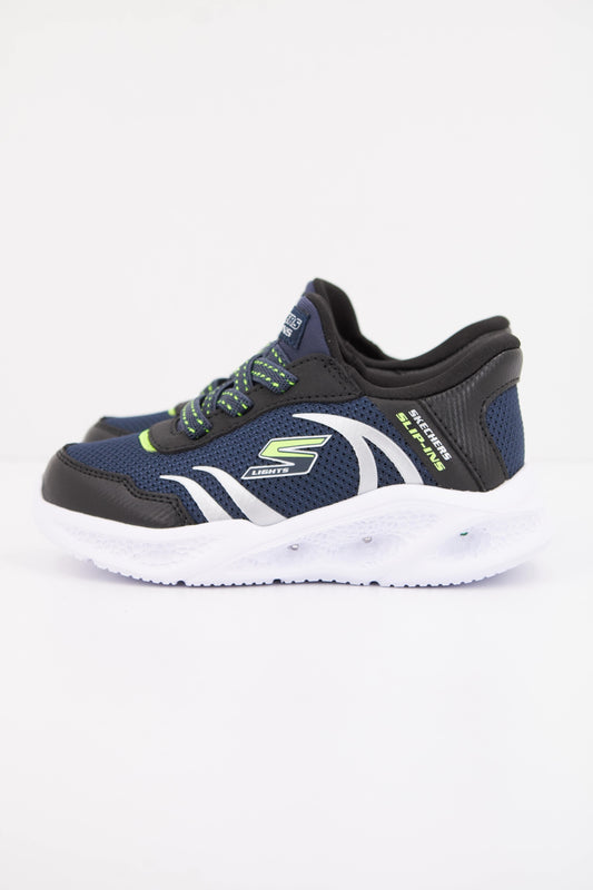 SKECHERS SLIP-INS METEOR LIGH en color NVBK  (1)