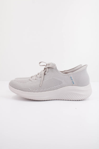 SKECHERS ULTRA FLEX . ELEVA en color LTGY  (1)