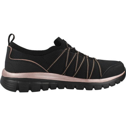 SKECHERS GRACEFUL PURECRUSH en color BKRG  (4)