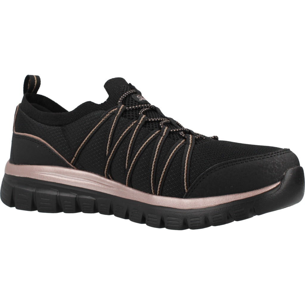 SKECHERS GRACEFUL PURECRUSH en color BKRG  (5)