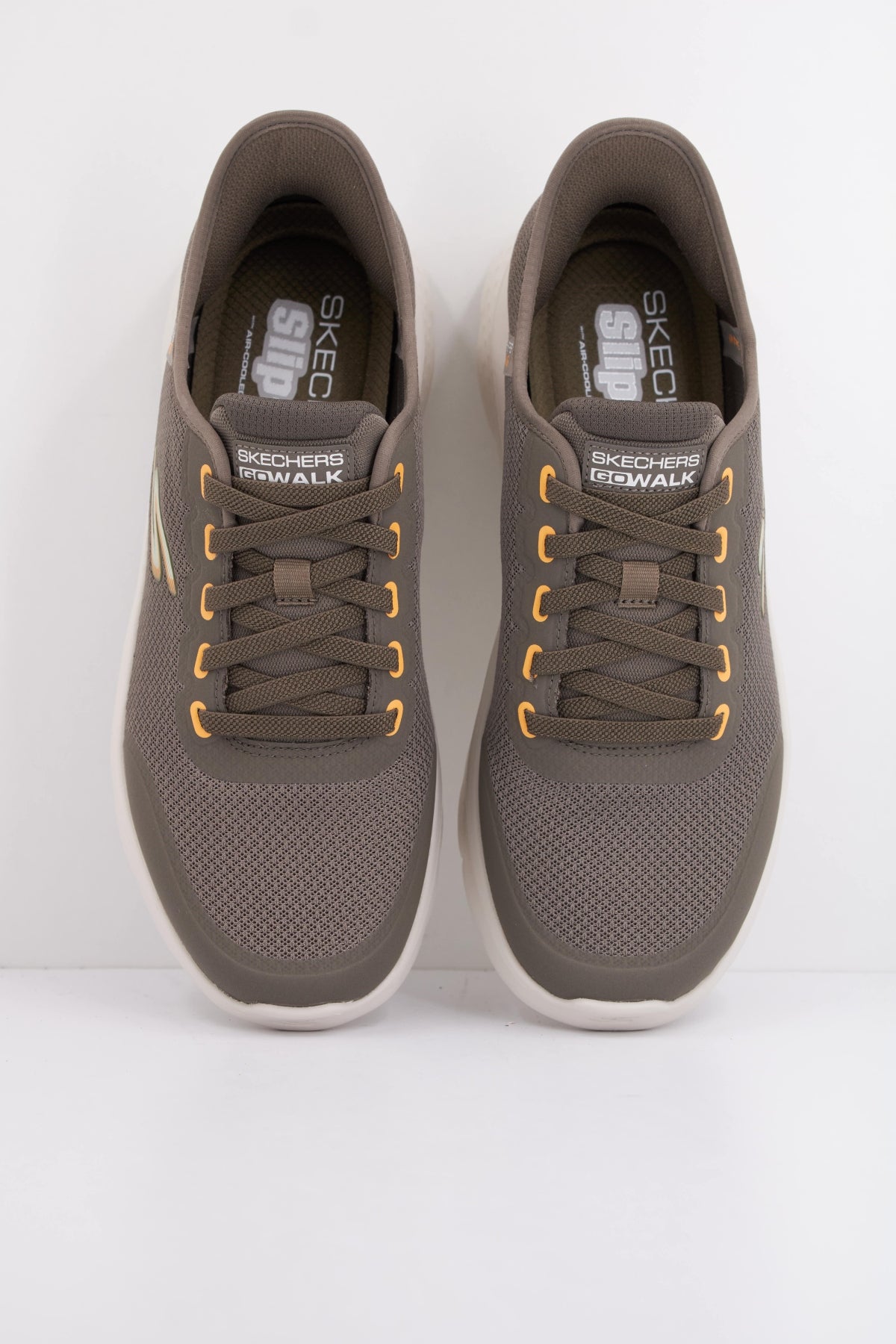 SKECHERS SLIP-INS GO WALK FLE en color BRN  (3)