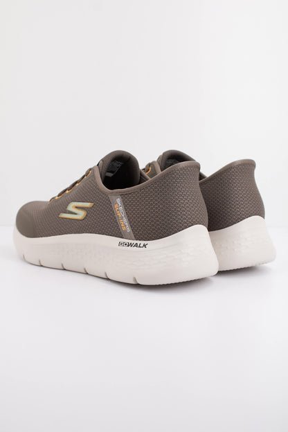 SKECHERS SLIP-INS GO WALK FLE en color BRN  (4)