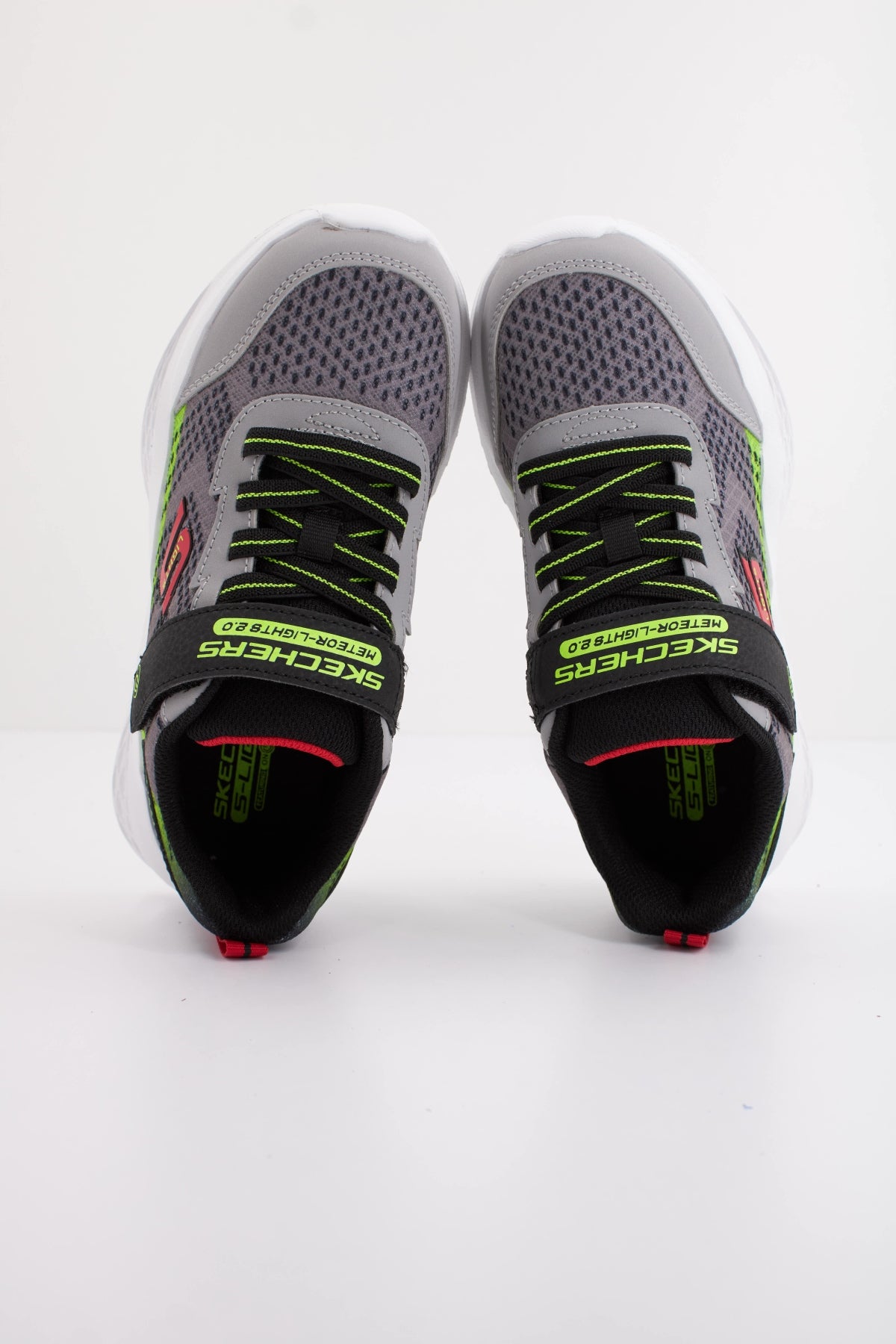 SKECHERS METEOR LIGHTS en color GYBK  (3)