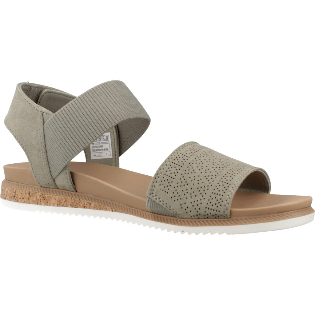 SKECHERS DESERT KISS LOW TOP  en color OLV  (5)