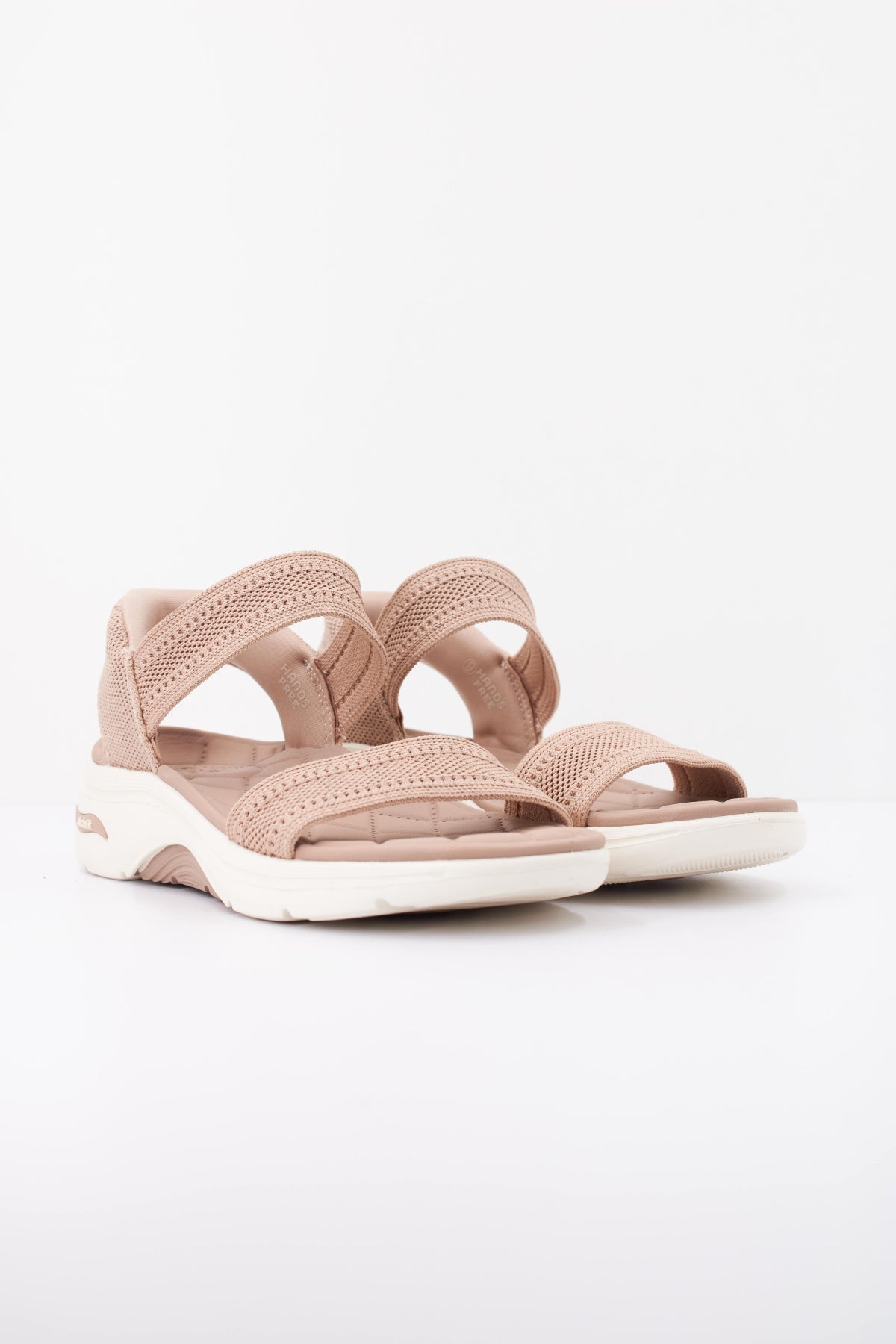 SKECHERS GO WALK ARCH FIT . en color TAN  (2)