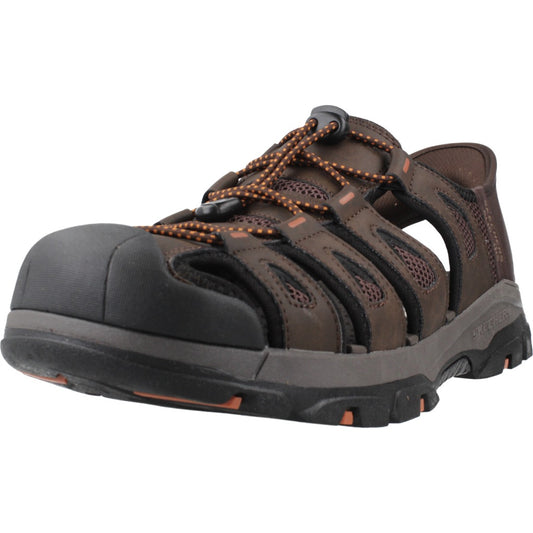SKECHERS SLIP - INS TRESMEN N en color CHOC  (1)