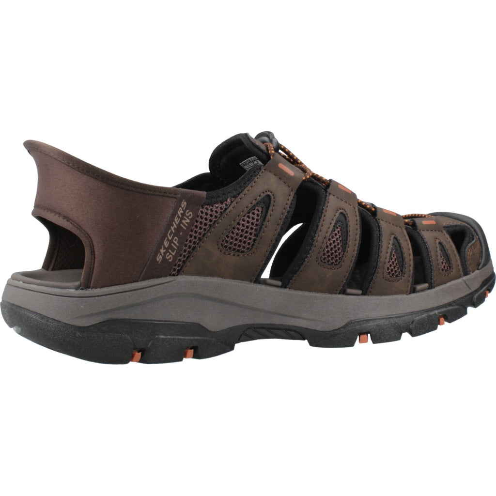 SKECHERS SLIP - INS TRESMEN N en color CHOC  (4)
