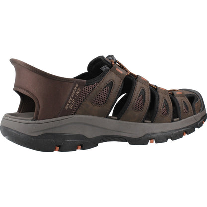 SKECHERS SLIP - INS TRESMEN N en color CHOC  (4)