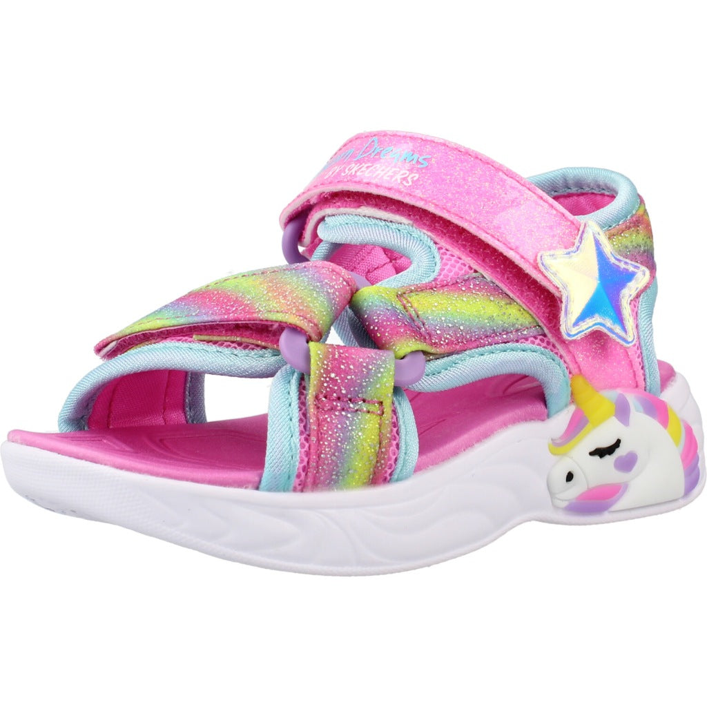 SKECHERS UNICORN DREAMS SANDA en color PKMT  (1)