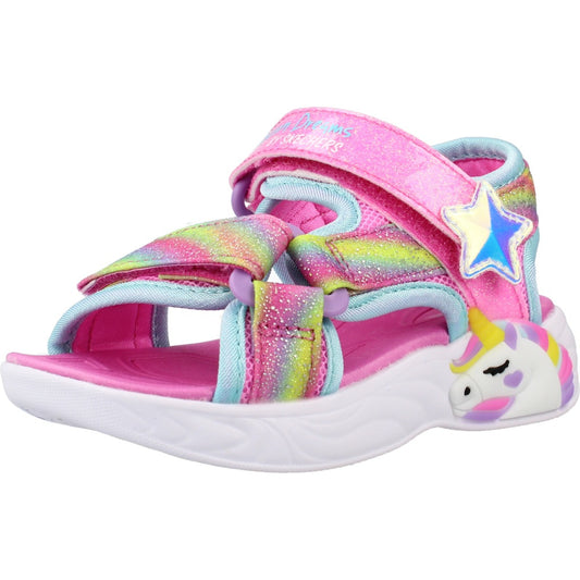 SKECHERS UNICORN DREAMS SANDA en color PKMT  (1)