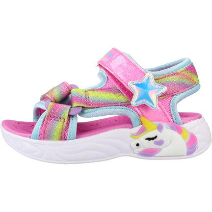 SKECHERS UNICORN DREAMS SANDA en color PKMT  (2)