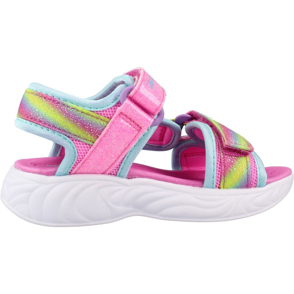 SKECHERS UNICORN DREAMS SANDA en color PKMT  (4)