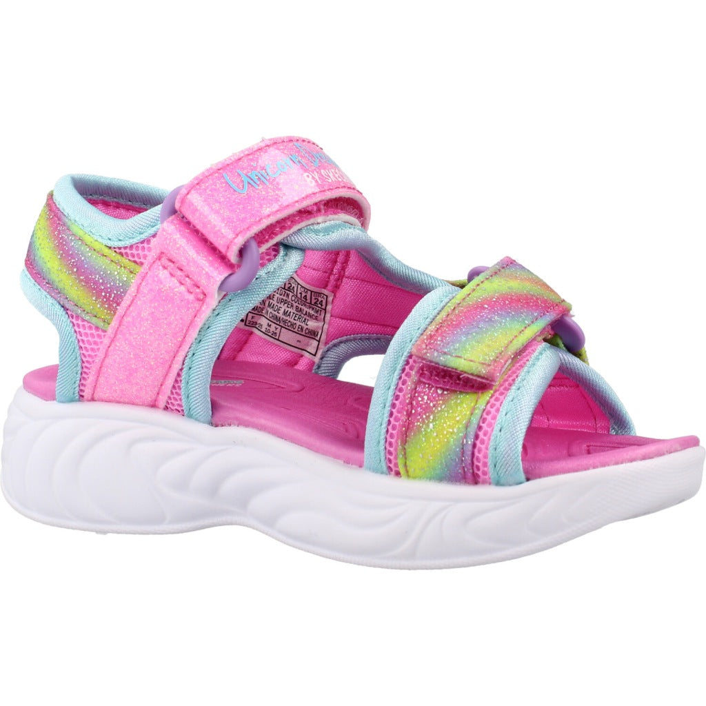 SKECHERS UNICORN DREAMS SANDA en color PKMT  (5)