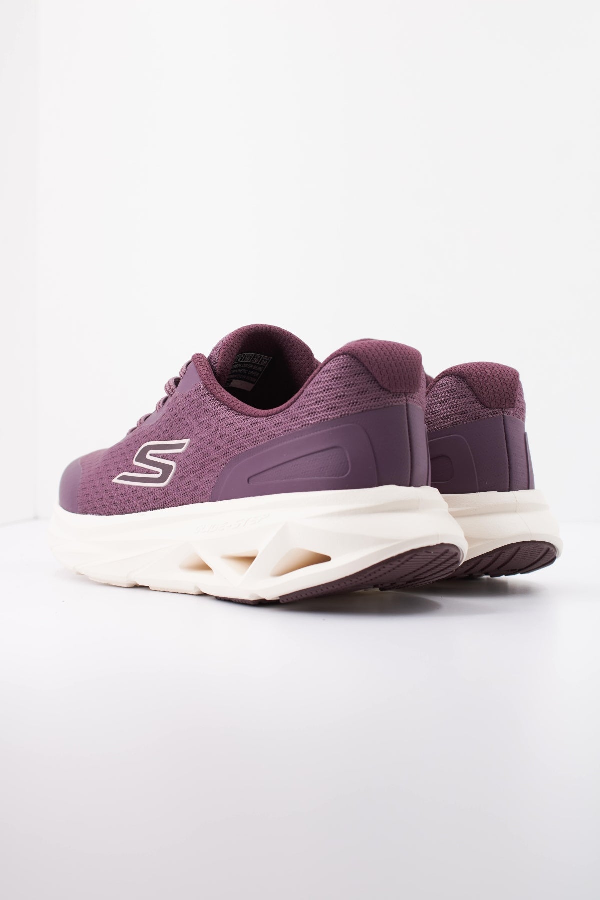 SKECHERS S GLIDE STEP V en color BURG  (4)