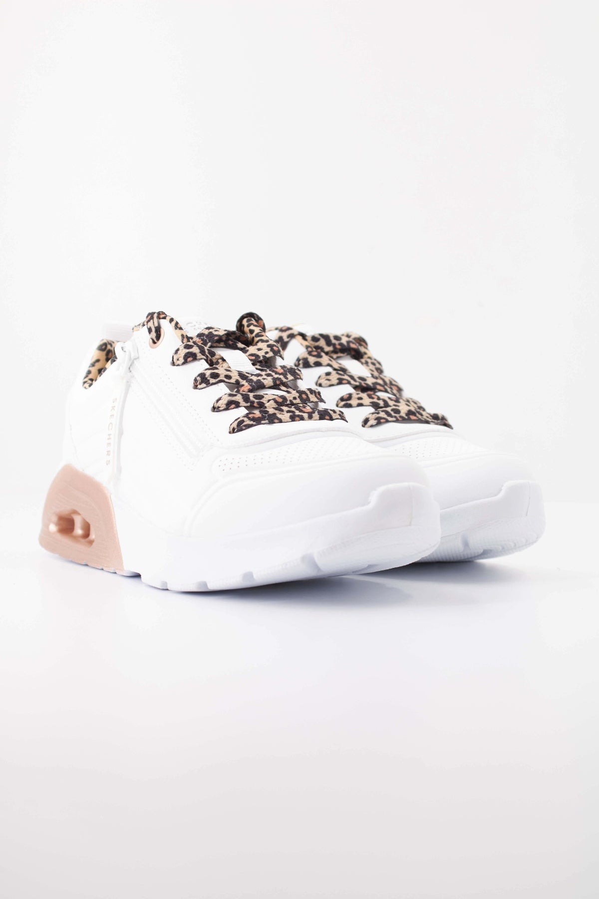 SKECHERS UNO LITE . - LEOPA en color WHT  (2)