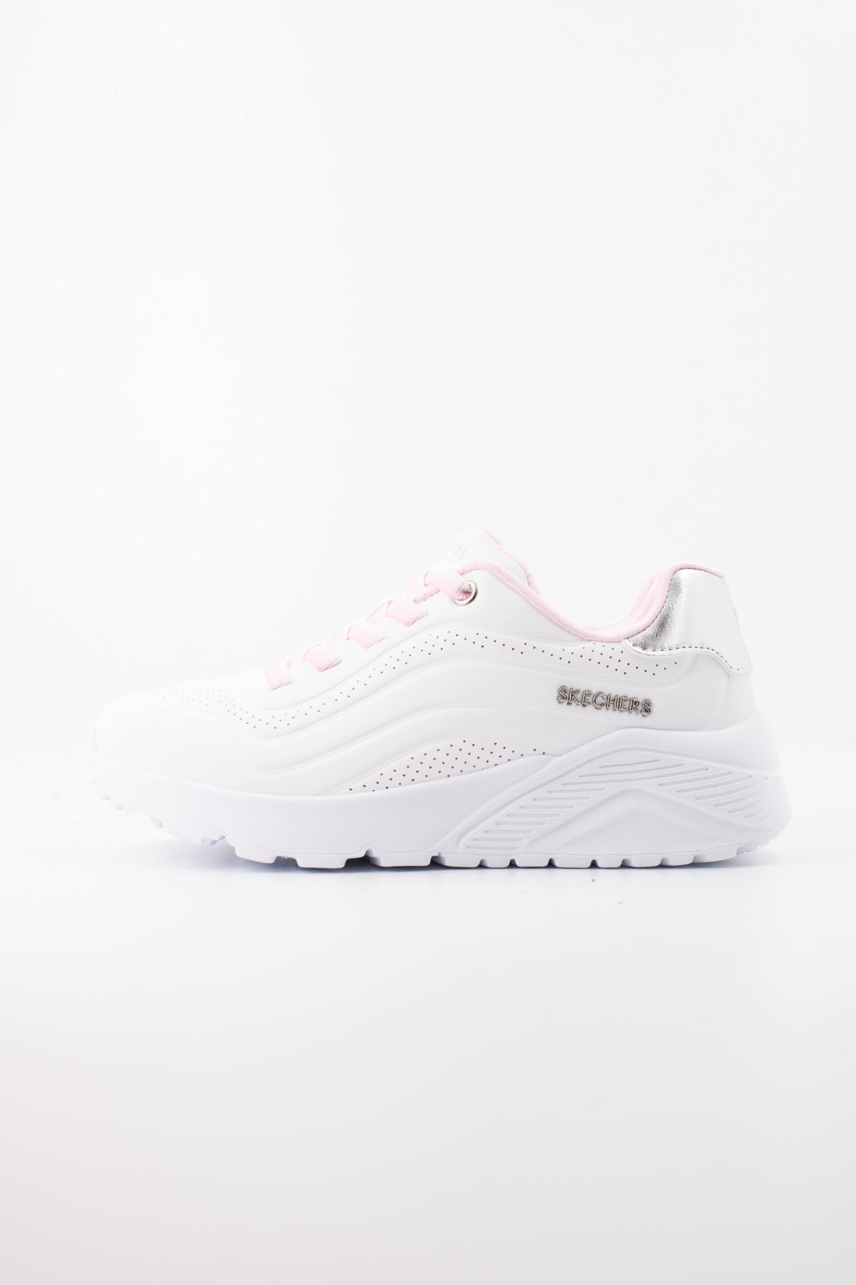 SKECHERS UNO LITE - OMBRE WAV en color WHT  (1)
