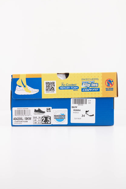 SKECHERS CONTOUR FOAM en color BKW  (6)