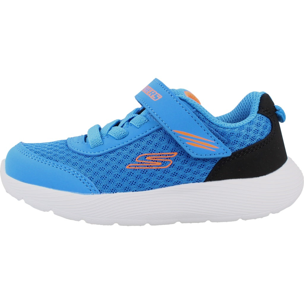 SKECHERS DYNA LITE LIL QUANTA en color BLU  (2)