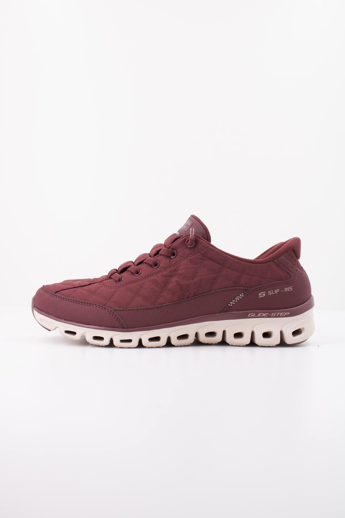 SKECHERS S GLIDE STEP A en color BURG  (1)
