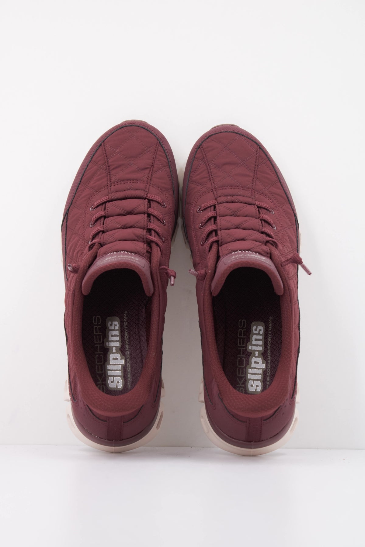 SKECHERS S GLIDE STEP A en color BURG  (3)