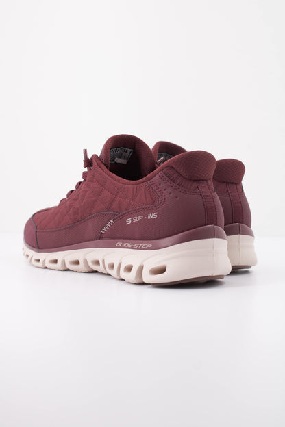 SKECHERS S GLIDE STEP A en color BURG  (4)