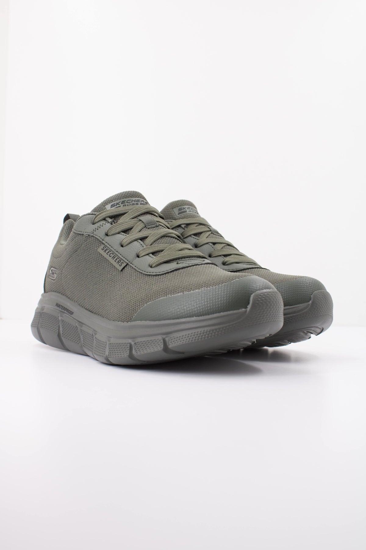 SKECHERS BOBS B FLEX - RAINY  en color OLV  (2)