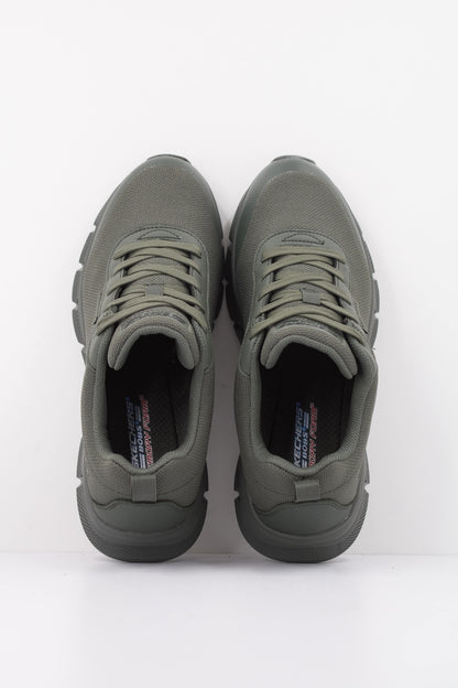 SKECHERS BOBS B FLEX - RAINY  en color OLV  (3)