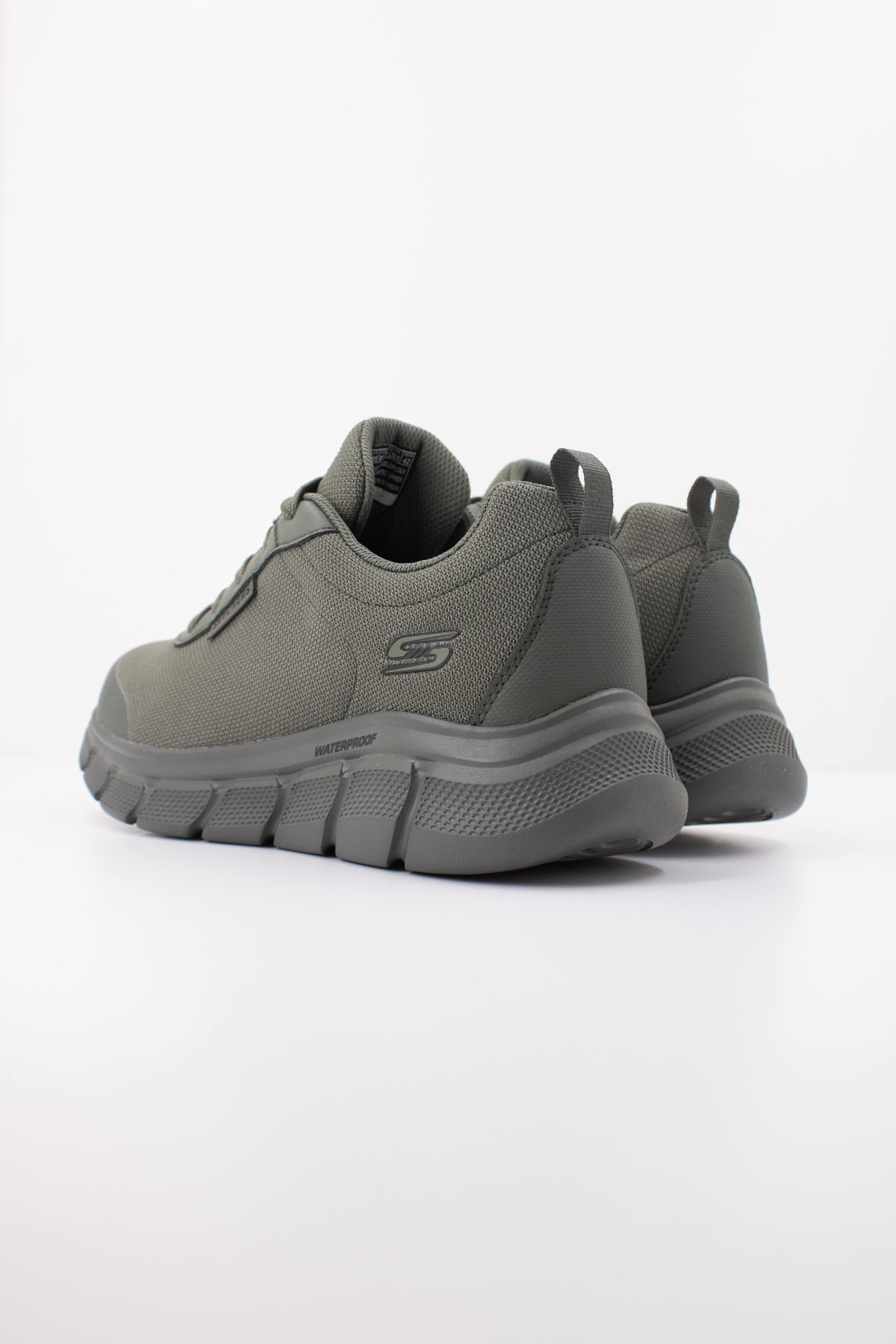 SKECHERS BOBS B FLEX - RAINY  en color OLV  (4)