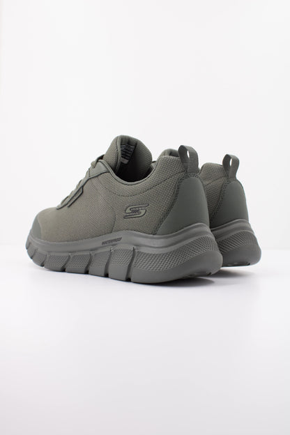 SKECHERS BOBS B FLEX - RAINY  en color OLV  (4)