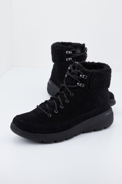 SKECHERS GLACIAL ULTRA - WOOD en color BBK  (1)
