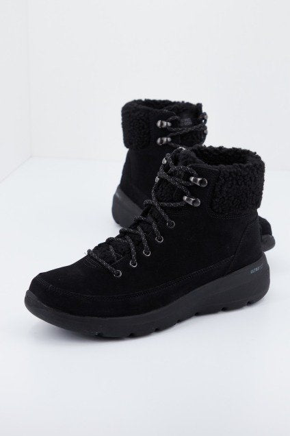 SKECHERS GLACIAL ULTRA - WOOD en color BBK  (1)