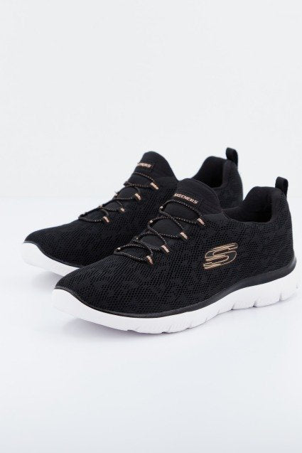 SKECHERS SUMMITS - LEOPARD SP en color BKRG  (1)