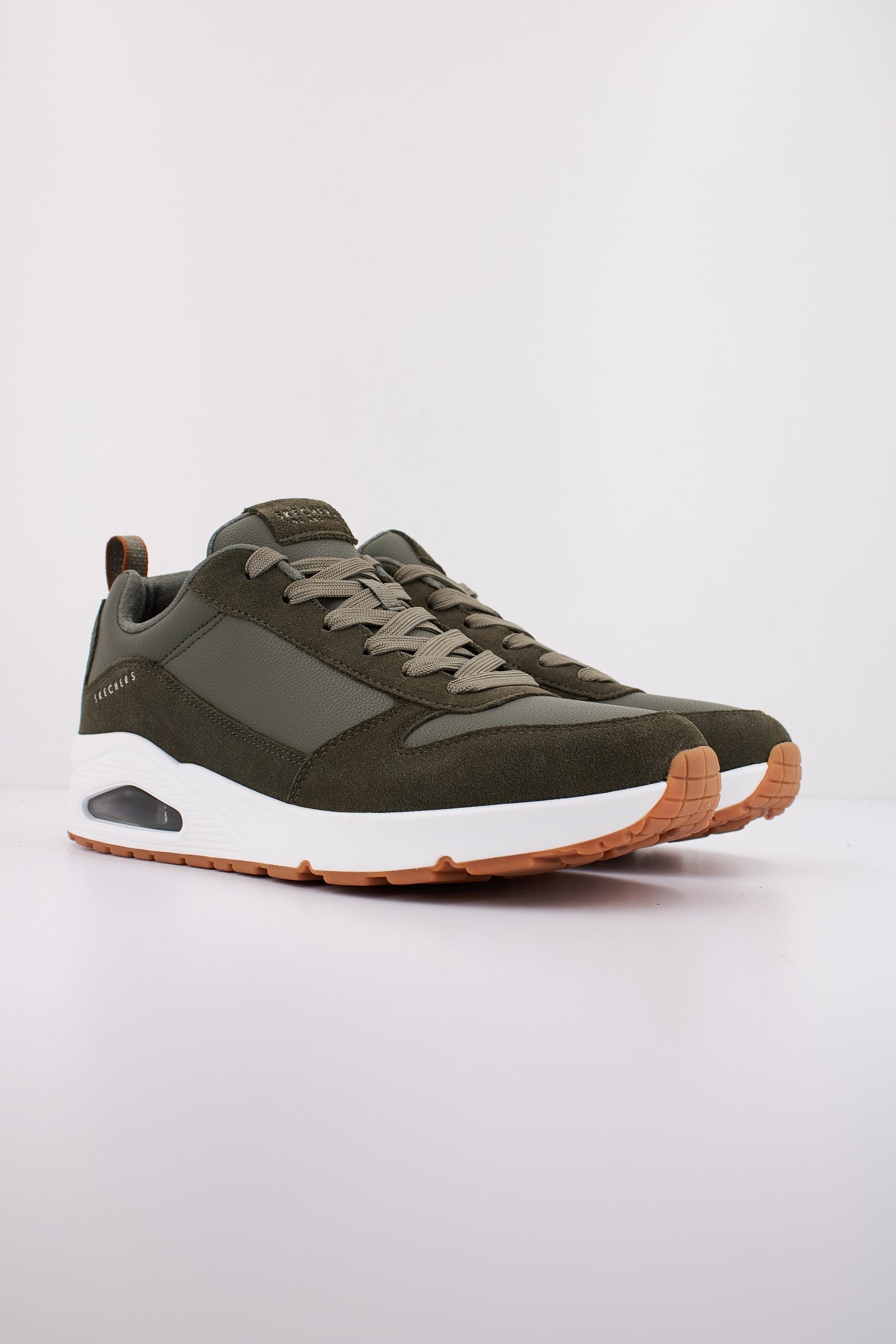 SKECHERS UNO - STACRE en color OLV  (2)