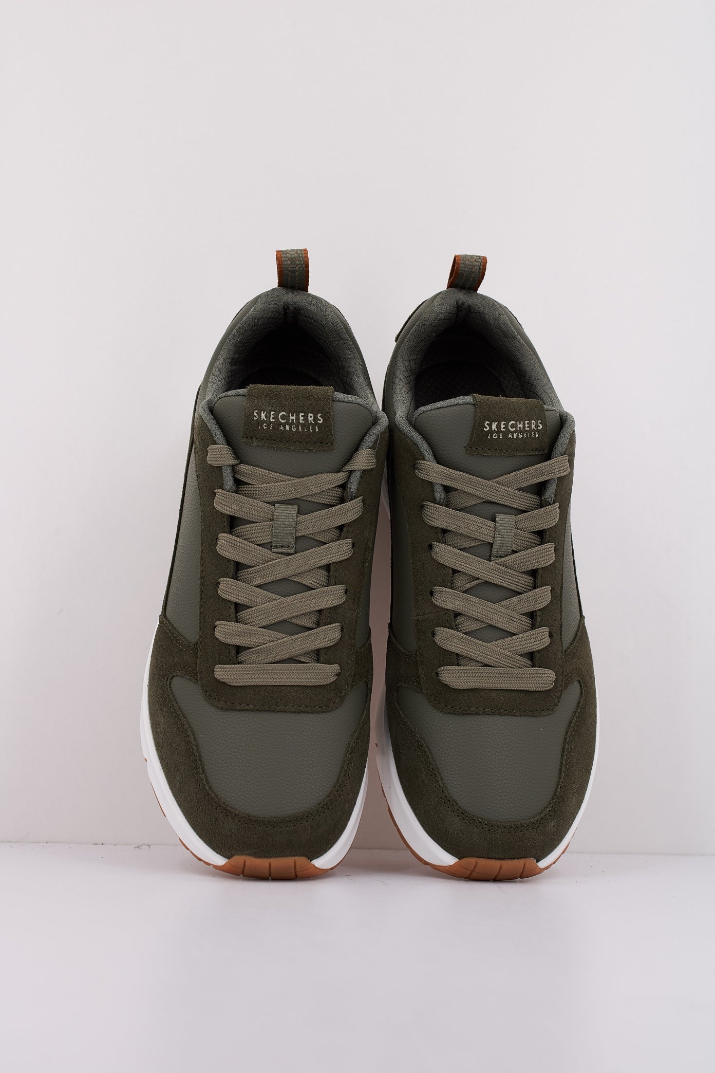 SKECHERS UNO - STACRE en color OLV  (3)