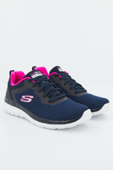 SKECHERS BOUNTIFUL-QUICK PATH en color NVHP  (1)