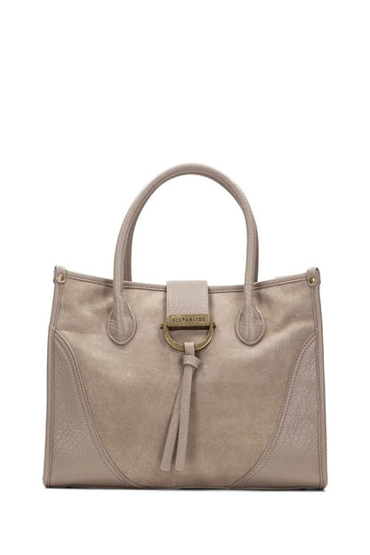 HISPANITAS BI BOLSO en color TAUPE  (1)