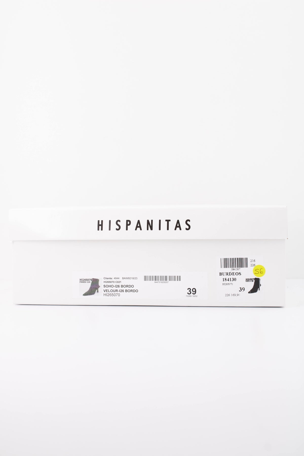 HISPANITAS HI PARIS en color BURDEOS  (6)