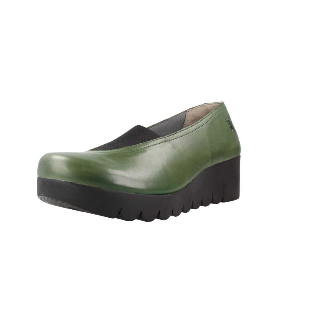 FLY LONDON P ZAPATO VE en color GREEN  (1)